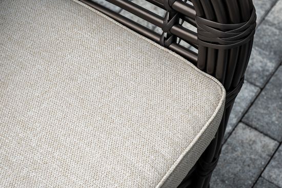 "Ницца" лаунж-зона из искусственного ротанга, цвет бронзовый