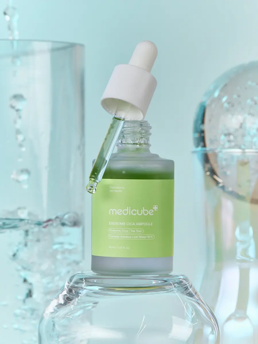 Medicube Успокаивающая сыворотка с экзосомами центеллы и экстрактом чайного дерева Exosome Cica Ampoule 30 мл