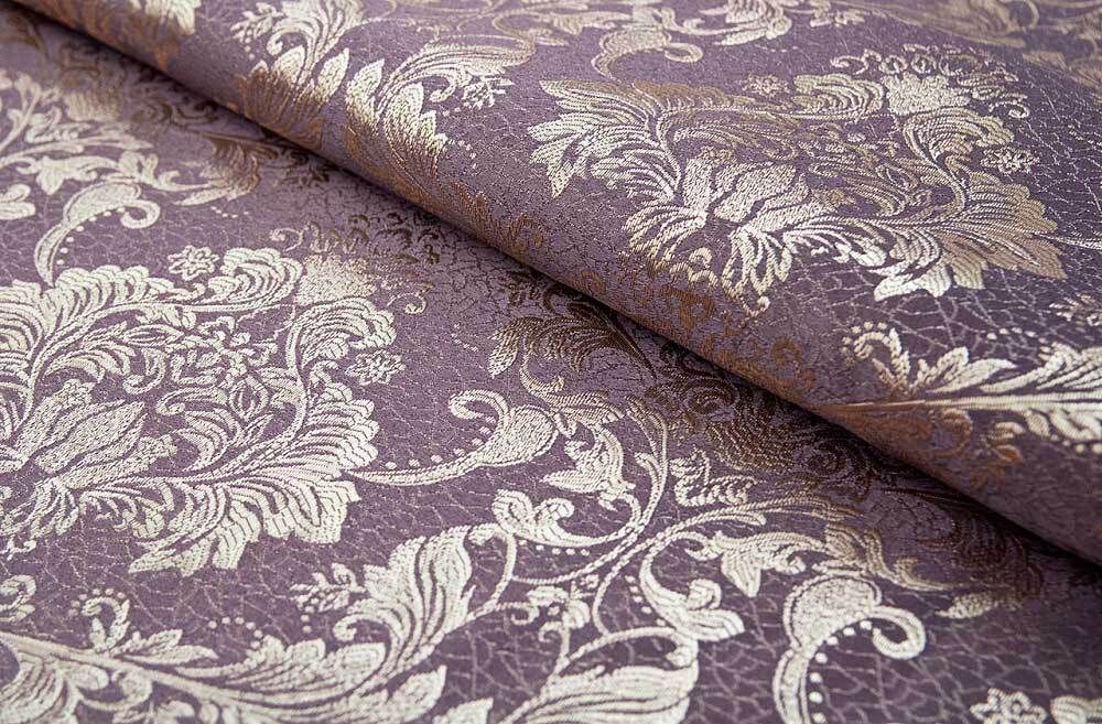 Жаккард Flora damask lilac / Флора дамаск лайлак