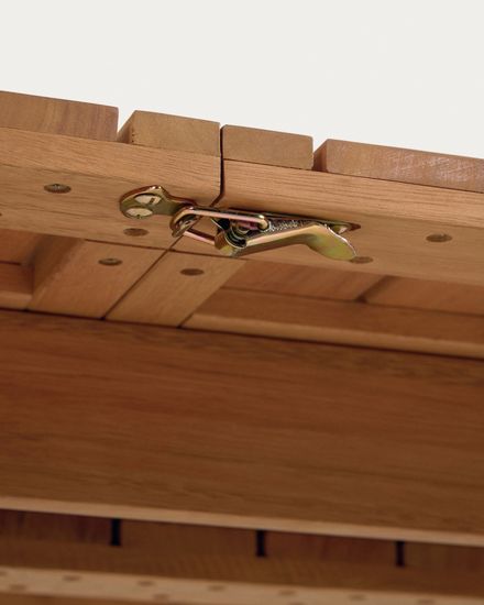 Садовый стол Hanzel раздвижной из массива эвкалипта, 183 (240) x 100 см Испания La Forma