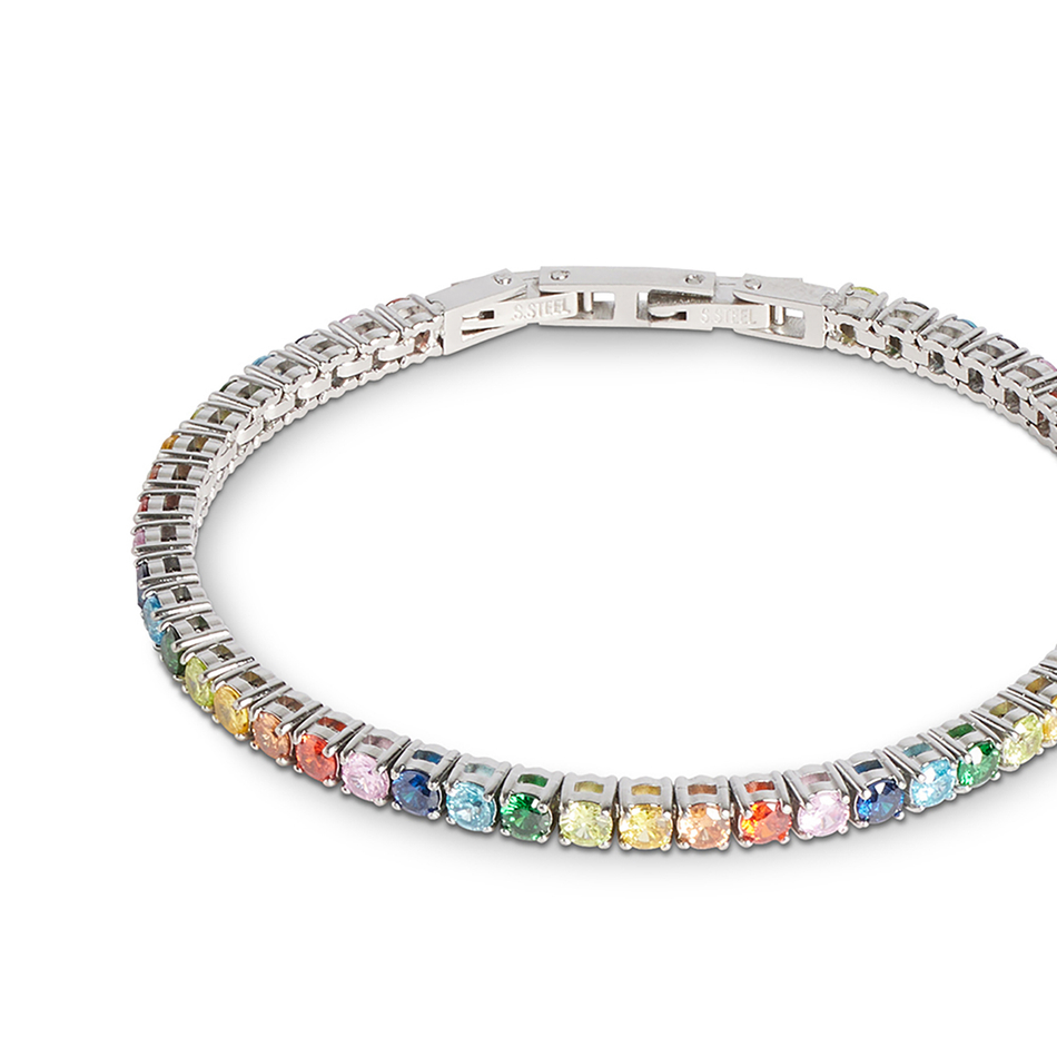 Браслет Coeur de Lion Multicolour Silver 0600/30-1517