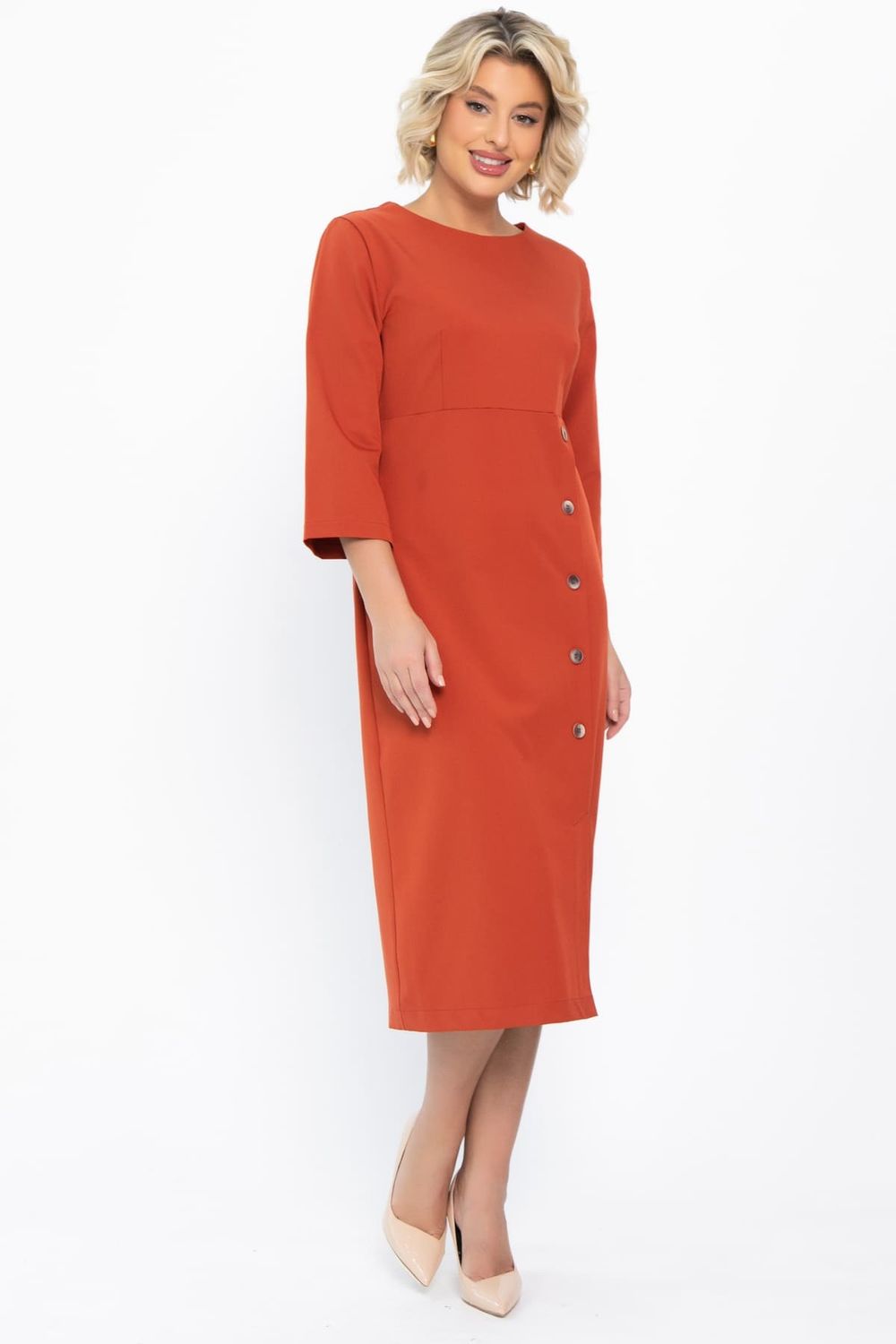 Платье Твоё настроение (оранжевое) П14813-43М LT Collection