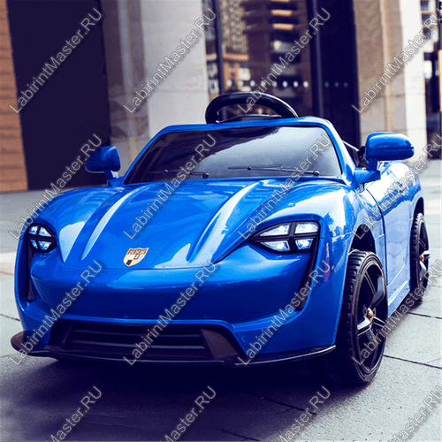 Детский электромобиль "Porshe" синий