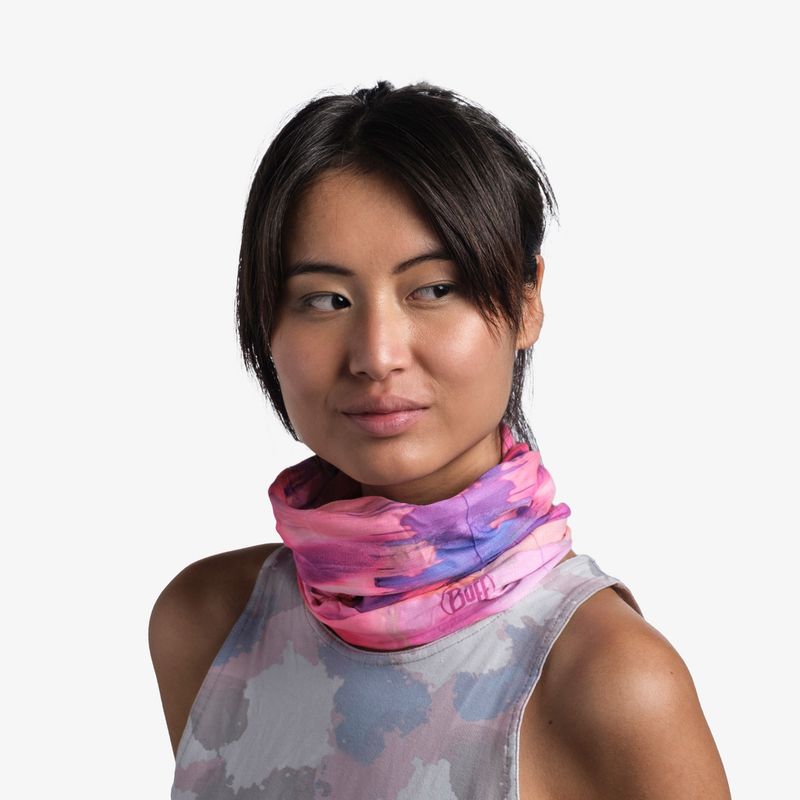 Бандана-труба Buff CoolNet UV+ Sish Pink Fluor Фото 4
