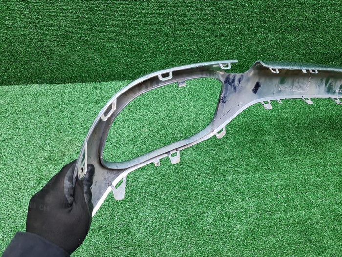 Юбка заднего бампера Mercedes GLE c167 (19-23) AMG