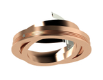 N7005 PPG золото розовое полированное  D70*H26mm Out1.5mm MR16