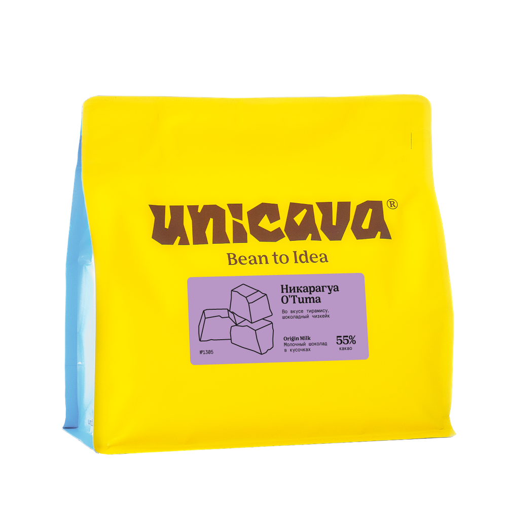 Никарагуа O'Tuma, молочный шоколад 55 %