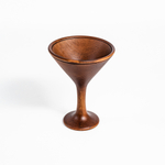 Бокал "Мартини" из сибирского кедра (цвет орех) G12