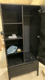 Шкаф для одежды из дуба Lugos'Art для спальни