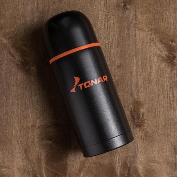 Термос TONAR 750ML HS.TM-024 черный (дополн.пласт.чашка) TONAR