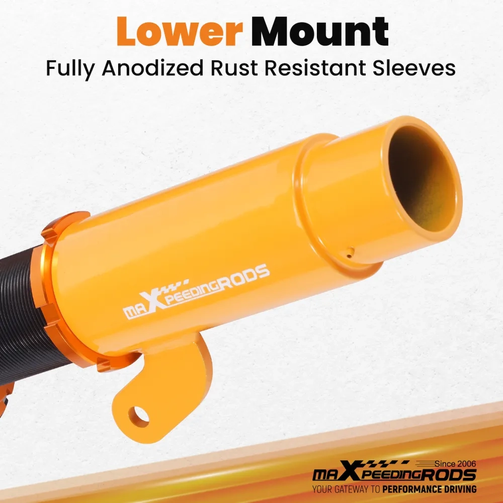 Maxpeedingrods 24 Way Damper Coilover Shock Strut подходит для автомобиля BMW 3 2-door Convertible (E46) 00-07 lowering kit