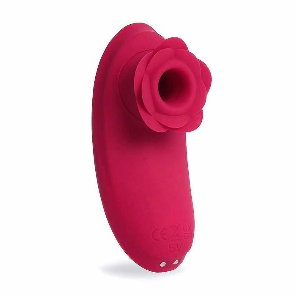 Розовый клиторальный вибромассажер Losa - 10,1 см. (Цвет: розовый)