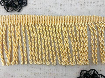 Бахрома, ш. 8 см, персиково-розовый