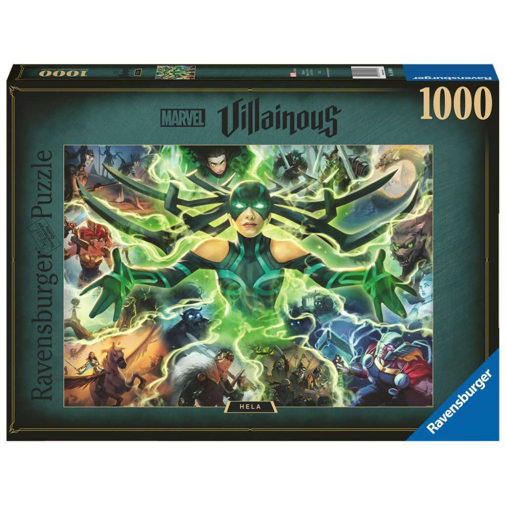 Пазл Ravensburger Marvel Villainous 169030 Хела 1000 элементов 169030 — фото 1