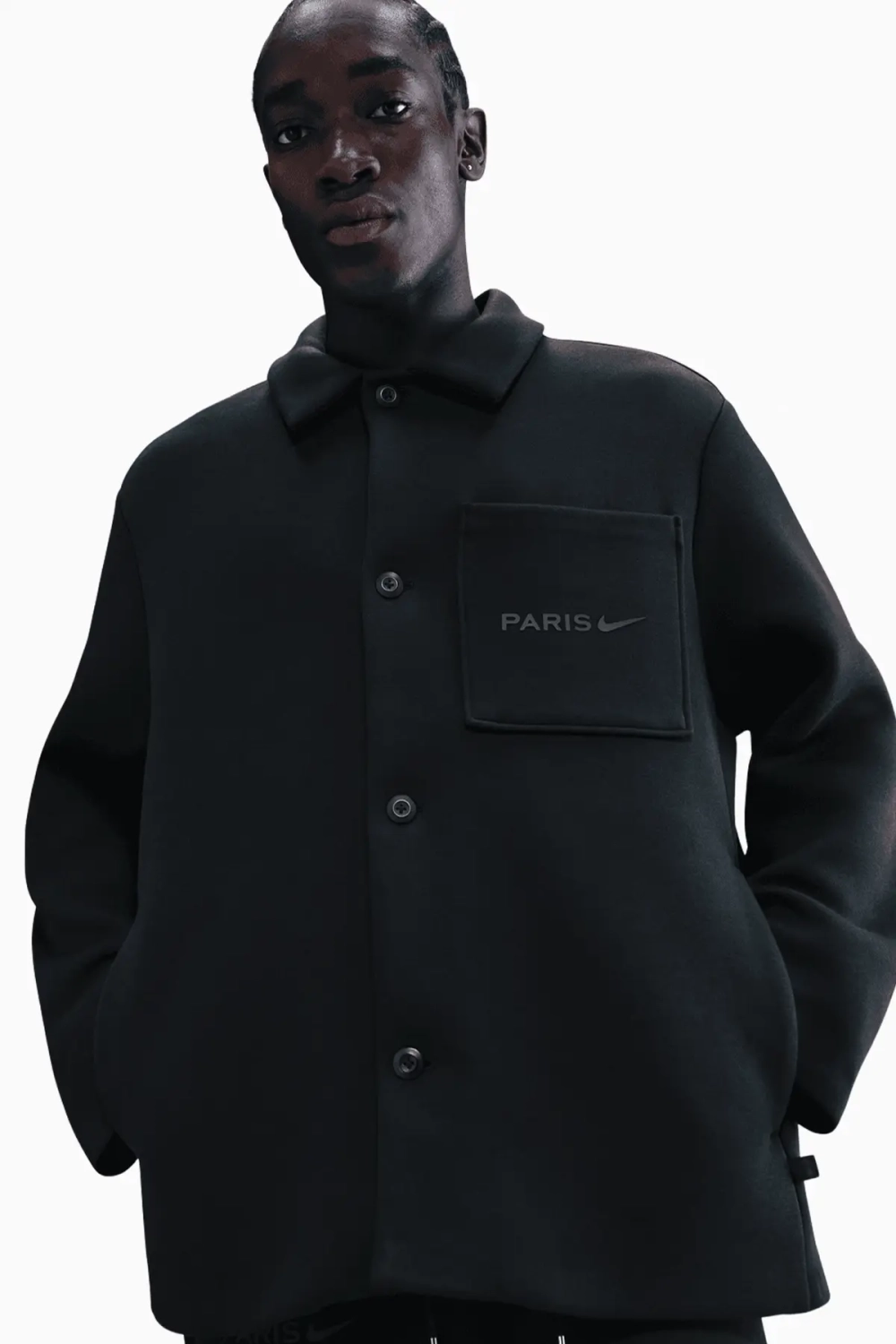 Куртка Nike PSG 25/26 Fanswear - черный