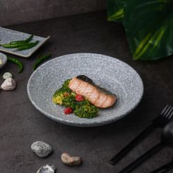 Салатник 1000 мл d 23,2 см h6 см Stone Untouched Taiga P.L. Proff Cuisine [1]