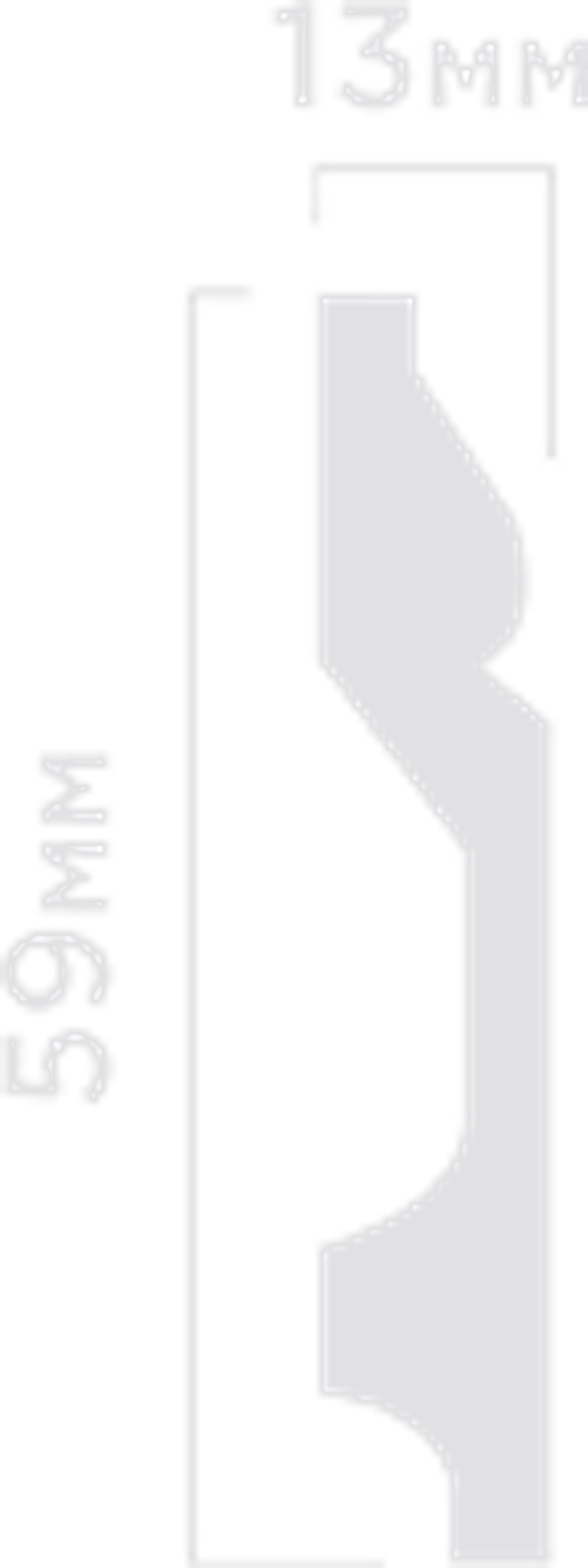 Плинтус HiWood, 59x13 мм