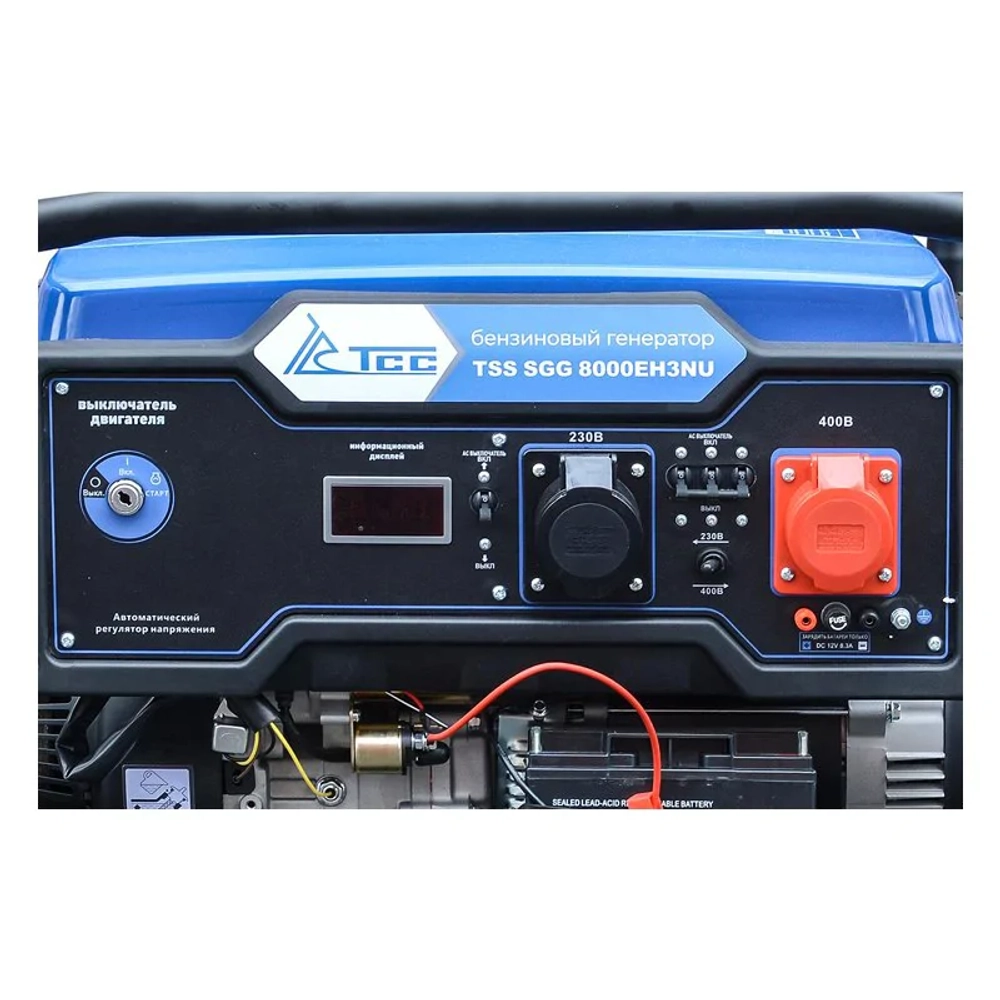 ТСС SGG 8000EH3NU бензиновый генератор с блоком АВР ТСС С 9000/400 060017/190048