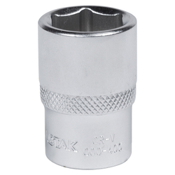 МАСТАК (000-40017) Головка торцевая стандартная шестигранная 1/2", 17 мм