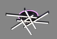 L060/6 BK+RGB (1) Люстра MN