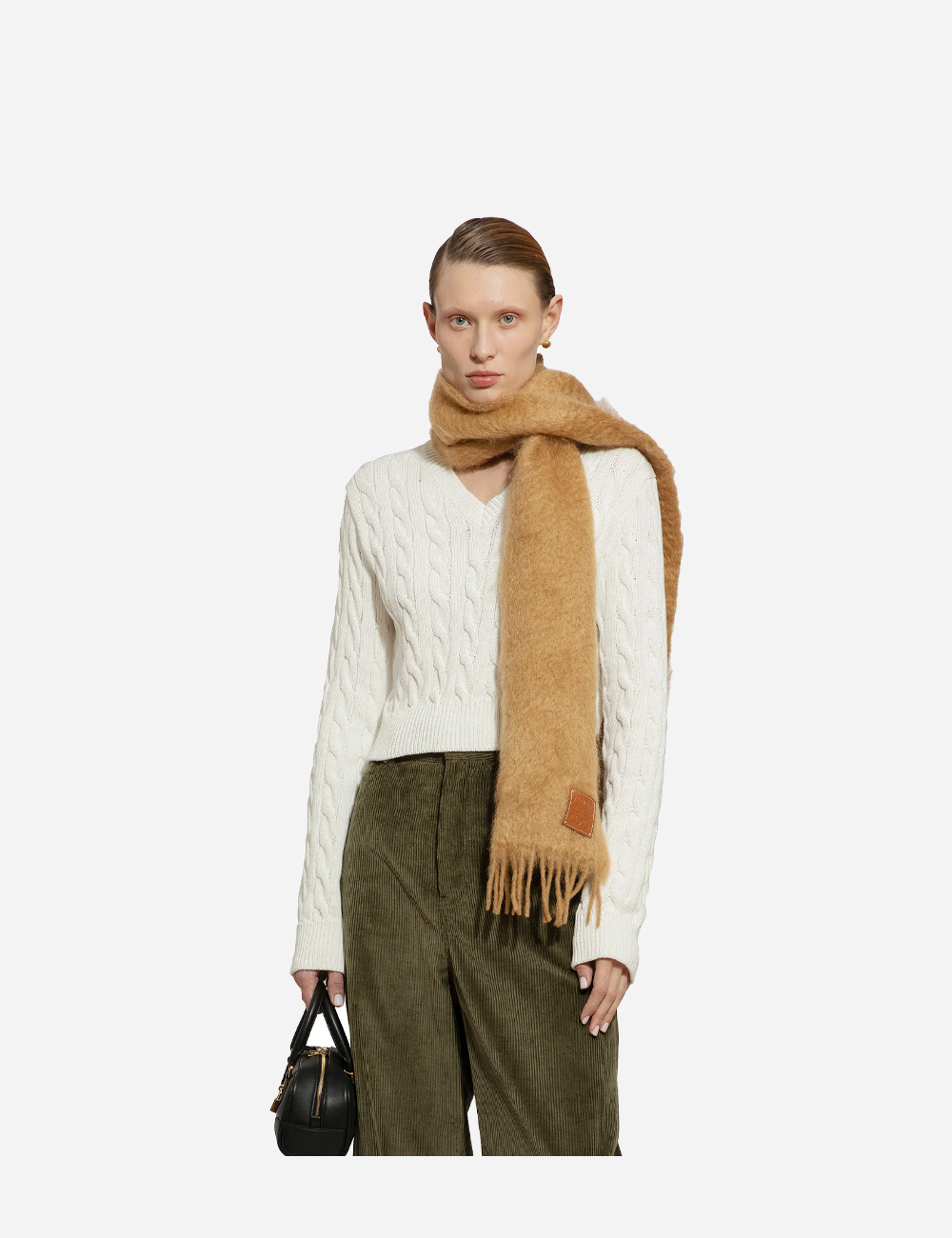 Шарф Loewe Wool Mohair Camel (F655254X01-3150)