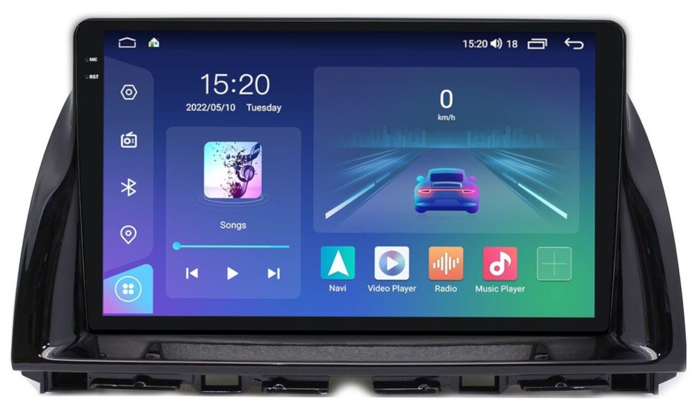 Магнитола для Mazda CX-5 2011-2017 - Parafar PF984-10U2K на Android 13, QLED+2K, ТОП процессор, 8Гб+128Гб, CarPlay, 4G SIM-слот