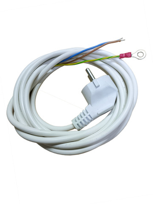 Шнур соединительный с евровилкой и заземляющим контактом ПВС 3х0,75 2,8м