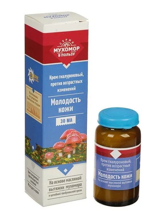 Крем омолаживающий "Мухомор", против возрастных изменений, 30 мл