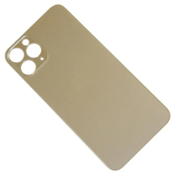 Задняя крышка для Apple iPhone 11 Pro Золото (стекло, широкий вырез под камеру)
