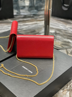 Saint Laurent Uptown Chain Wallet 19 cm