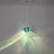 7110/4LB L-VISION ODL25 Подвесной светильник  зеленый/бирюз. стекло/металл IP20 LED 4W 300Лм 3000K 200° 220V GEMME
