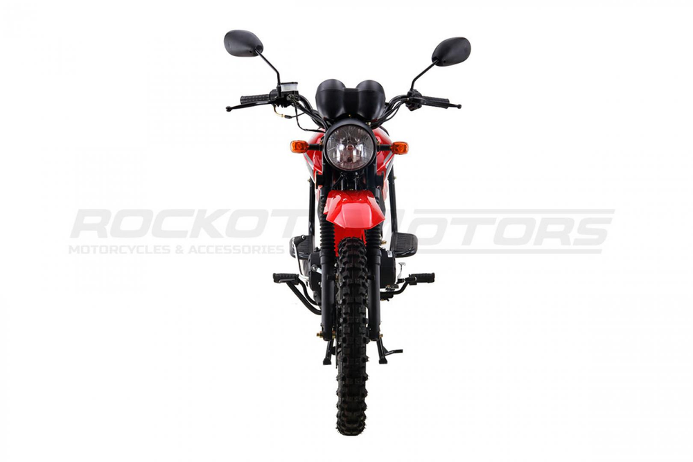 Мопед ROCKOT ALPHA OFFROAD M-12 (красный глянцевый)