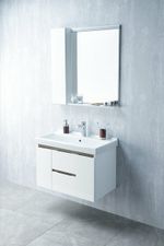 Зеркальный шкаф AQUATON Рене 80