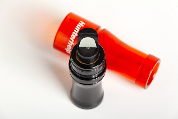 Манок на белолобого гуся Hunterhelp оранжево-черный