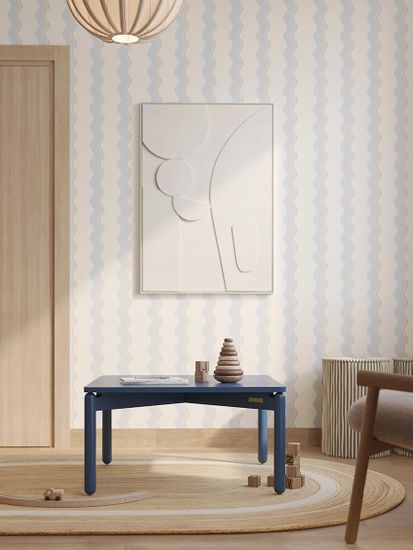 Столик кофейный saga, 60х60 см, синий