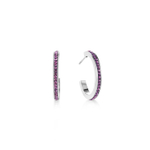 Серьги Coeur de Lion Amethyst-Silber 0139/21-0843 цвет серебряный, розовый