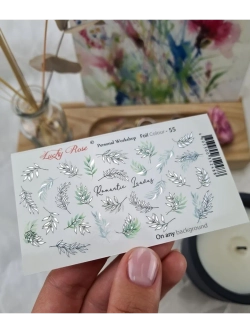 Набор слайдеры 2шт Lucky Rose. Foil 054, 055