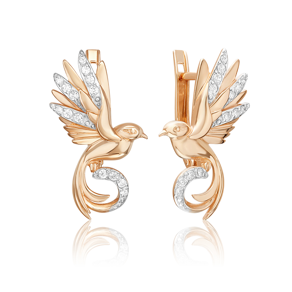 Серьги из золота 585 пробы