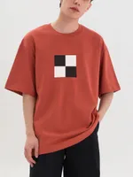 Футболка FOS Taxi терракот