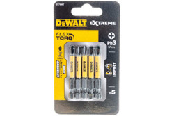 Биты ударные IMPACT Torsion Ph3, 57мм, 5шт. DEWALT DT7999T