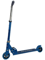 Самокат SILAPRO, складной, 2 колеса, до 40 кг, подножка, тормоз, розовый