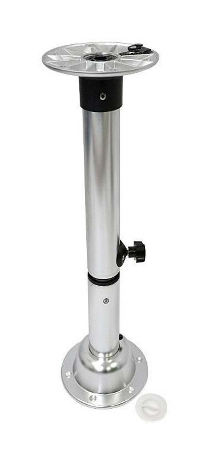 Стойка столешницы регулируемая 540-667 мм, с основанием и креплением