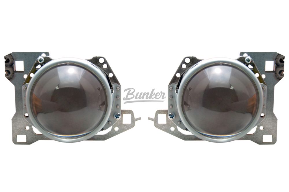 Переходные рамки Smart Fortwo II 2007-2015, под линзы Hella 3R, 5R