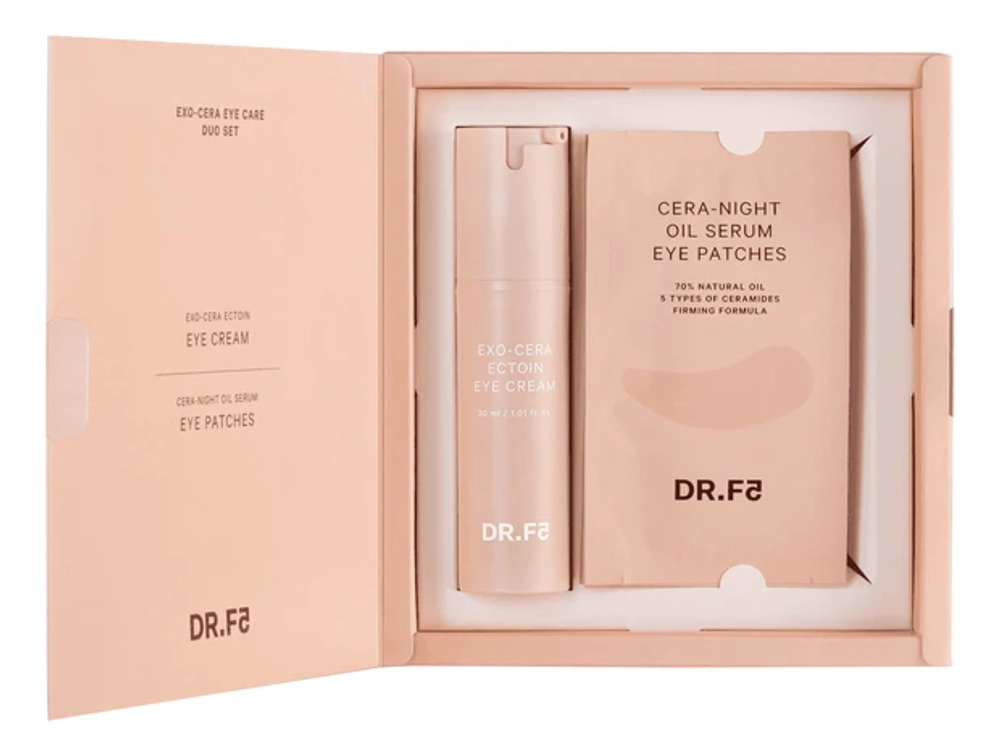 Набор уходовых средств за кожей вокруг глаз DR.F5 Exo-Cera Eye Care Duo Set