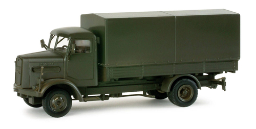 Грузовик MAN 750 L тент, военный