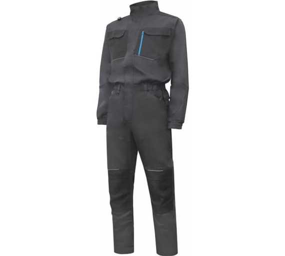 Комбинезон рабочий эластичный темно-серый WURNITZ Högert, арт. HT5K820