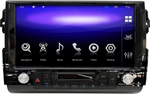 Магнитола + климат для Toyota FJ Cruiser 2005-2022 - Carmedia ZH-T1316-чёрная, монитор 13.3" на Android 12, 8Гб+128Гб, CarPlay, SIM-слот