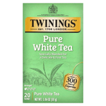 Twinings, Чистый белый чай, 20 чайных пакетиков, 30 г (1,06 унции)