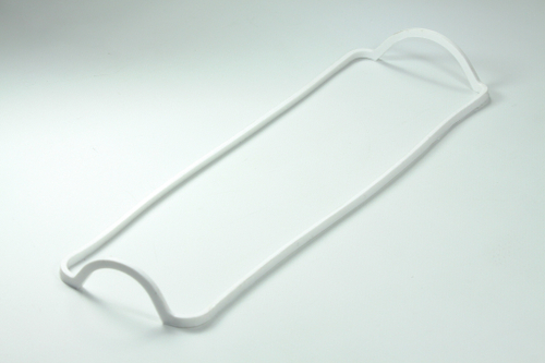 Прокладка клапанной крышки ВАЗ 2108-21099,2110, Калина, Гранта силикон (белый) (Балаково)