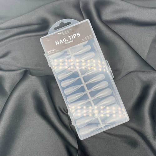 IceBeauty Гелевые типсы Стилет, 240 шт.